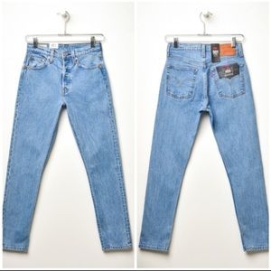 Levi's 501 Skinny Stretch Jeans Small Blessings